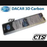 Ramka na tablicę rejestracyjną - DACAR 3D Carbon Silver