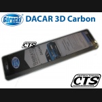 Ramka na tablicę rejestracyjną - DACAR 3D Carbon Dark