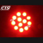Żarówki diodowe BAY15D 12 LED CZERWONE DWUWŁÓKNOWE (2szt)