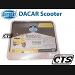 Ramka na tablicę rejestracyjną - DACAR Scooter Chrom