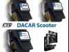 Ramka na tablicę rejestracyjną - DACAR Scooter Chrom