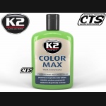 K2 COLOR MAX koloryzujący wosk nabłyszczający - Jasnozielony  200ml
