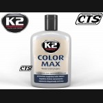 K2 COLOR MAX koloryzujący wosk nabłyszczający - szary  200ml