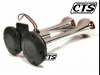 Klakson, fanfara podwójna 285/285mm 12/24V (bez kompresora)
