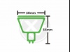 Żarówka LED GU10 Vita 4000K Biały Neutralny 5W 9SMD 230V