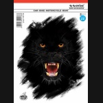 Naklejka AVISA - Pantera czarna WILD NATURE 18x22 cm UV
