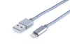 Ładowarka MYWAY 12/24V 2x USB 2.1A + kabel z zespoloną wtyczką microUSB + Lightning 