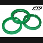 Pierścień centrujący 57.1-64.0 zielony