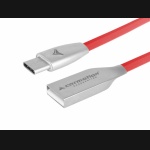 Kabel USB-C 120cm czerwony