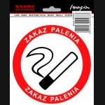 Naklejka AVISA - zakaz palenia tytoniu