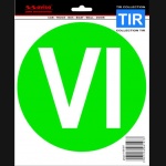 Naklejka AVISA - VI - oznakowanie informacyjne TIR