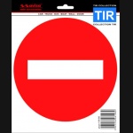 Naklejka AVISA - Zakaz wjazdu - oznakowanie informacyjne TIR