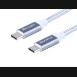 Kabel USB-C > USB-C v3.0 120cm mikrofibrowy MYWAY