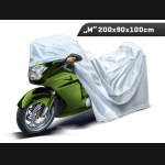 Pokrowiec na motocykl - rozmiar M - 3-warstwy odblaski
