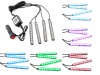 Oświetlenie wnętrza samochodu RGB 4x9LED + Bluetooth