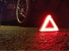 Lampa ostrzegawcza / trójkąt świecący 39 LED 3xAAA