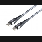 Kabel USB-C > USB-C PD 200cm mikfofibrowy MYWAY