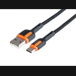 Kabel USB > USB-C 100cm mikfofibrowy MYWAY