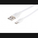 Kabel USB > USB-C 100cm oplot PCV
