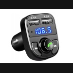 Transmiter FM BLUETOOTH 2xUSB 3.1A + 1.0A