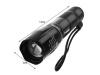 Latarka 2w1 CREE XPE z UV i ZOOM (akumulator / ładowarka)