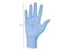 Rękawice nitrylowe 100szt. XL - niebieskie