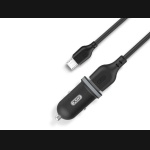 Ładowarka XO 12/24V 2xUSB MAX 2.1A + kabel USB > USB-C
