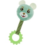 Zabawka dla psa maskotka + gryzak zielony