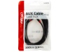 Kabel AUX MINI JACK 3,5mm oplot 200cm
