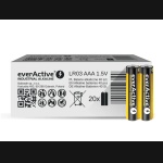 Bateria LR03 AAA 1.5V Alkaliczne EverActive Industrial (40szt.)