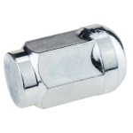 Nakrętka do felg aluminiowych M12x1.5 PEŁNA kula KLUCZ 19 (OCYNK)