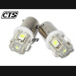 Żarówka diodowa BA9S / T4W 5 SMD LED biała (2szt.)