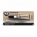 K2 BONDIX Super szybkoschnący klej do plastiku, drewna, gumy, skóry i ceramiki 3g