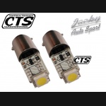 Żarówka BA9S / T4W 1 SMD LED CANBUS biała (2szt)