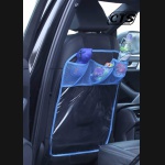 Organizer / ochraniacz na fotel samochodu - niebieski przezr