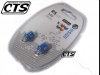 Żarówka R5 / T5 12V 1 LED w oprawce niebieska (2szt)
