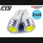 Żarówka W5W T10 12V LED HIGH POWER biała (2szt.)