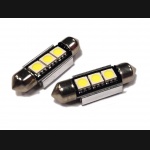 Żarówka rurkowa SV8.5 12V 36mm SMD5050 3xLED CANBUS biała 2szt