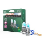 Żarówka H3 12V 55W POWERTEC Extreme Weather Control 2szt.