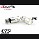 Żarówka W5W T10 12V 6 SMD5630 LED SOCZEWKA CANBUS biała (2szt.)