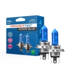 Żarówka H4 12V 60/55W POWERTEC Xenon Blue 2szt.