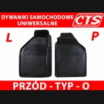 Dywanik samochodowy gumowy - TYP O - prawy