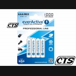 Akumulatorki R03 AAA EverActive 1000mAh 4szt. Professional Line