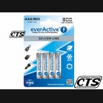 Akumulatorki R03 AAA EverActive 700mAh 4szt. Silver Line