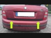 Listwa klapy bagażnika dolna Skoda Fabia I HB 1999-2008