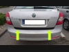 Listwa klapy bagażnika dolna Skoda Octavia II Liftback Sedan 2004-2013