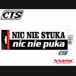 Naklejka AVISA - Nic nie stuka Nic nie puka