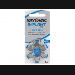 Bateria Rayovac 675 IMPLANT PRO+ - opakowanie 6szt.