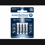 Bateria LR03 AAA 1.5V Alkaliczne EverActive Pro (4szt.)