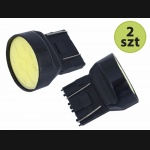 Żarówka W21/5W T20q 12V 1 COB LED CANBUS biała (2szt.)